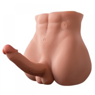 Bartlett Realistic Male Doll – בובת מין גברית ריאליסטית עם דוחפת ורוטט