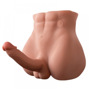 Bartlett Realistic Male Doll – בובת מין גברית ריאליסטית עם דוחפת ורוטט