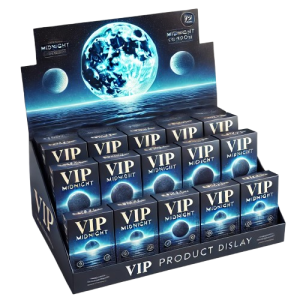 V.I.P Midnight – מארז 144 קונדומים מחוספסים לעונג מוגבר