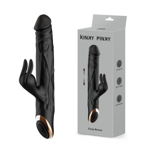 Crazy Bunny – ויברטור כפול עם תנועה בוכנת