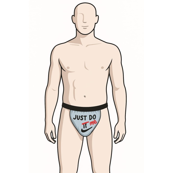 ג'וקסטרפ הומוריסטי לגבר | Novelty