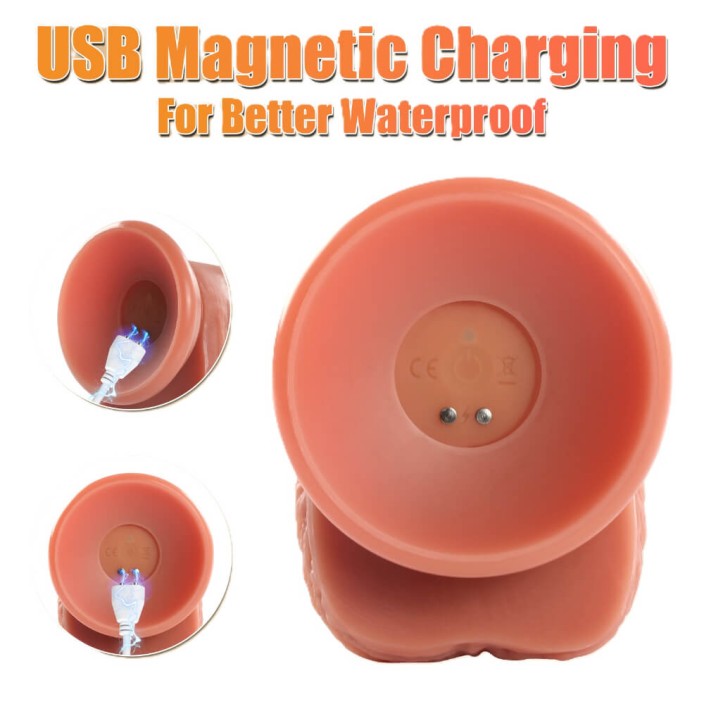 דילדו דוחף רוטט עם ואקום | Marvin