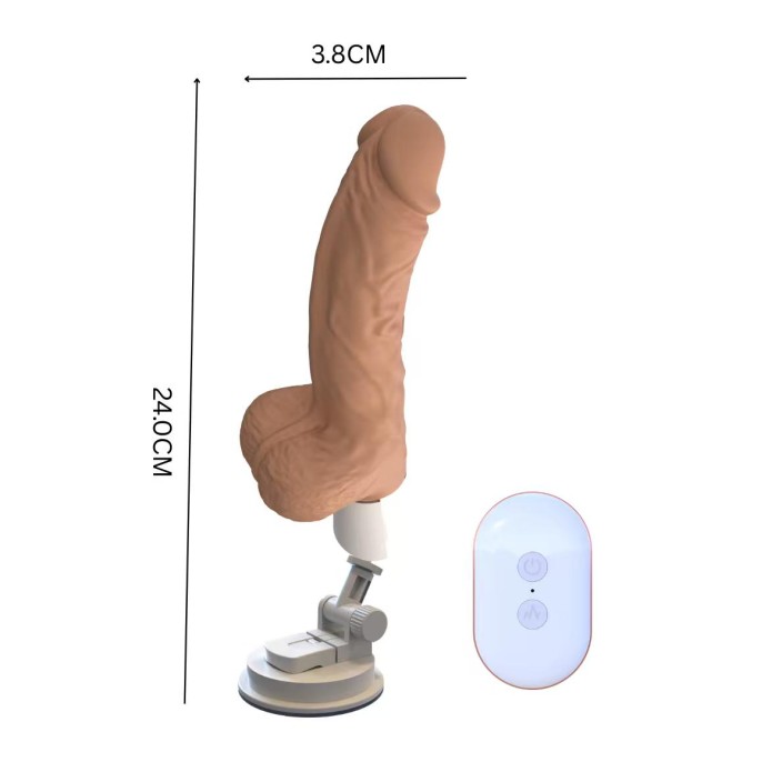 דילדו ריאליסטי עם שלט | Real Ride Pro