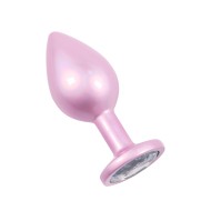פלאג אנאלי מתכתי ורוד בגודל בינוני | Pink Plug M