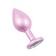 פלאג אנאלי מתכתי ורוד בגודל בינוני | Pink Plug M פלאג אנאלי מתכתי ורוד בגודל בינוני | Pink Plug M